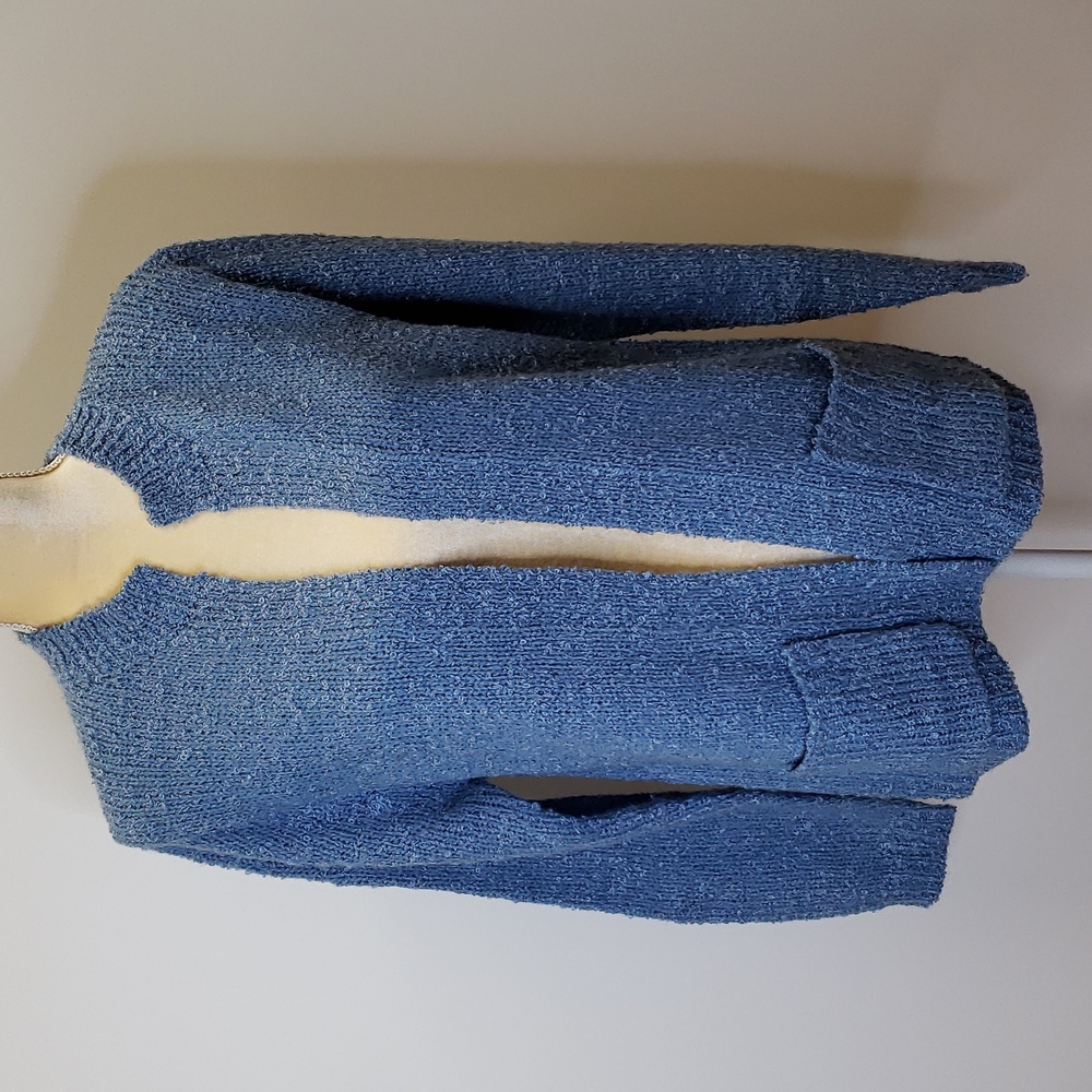 Size large blue Joan Harper cardigan   F27
